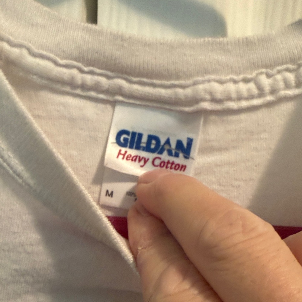 Gildan White Jr. JAYS Graphic Tee with Blue Logo - Picture 2 of 2